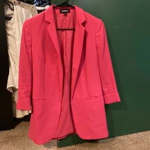 Express hot pink blazer